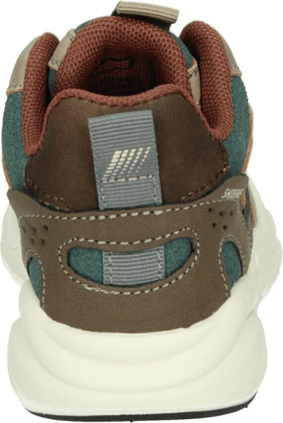 Shoesme Sneakers Taupe Blue Brown Sportvoering - Foto 6
