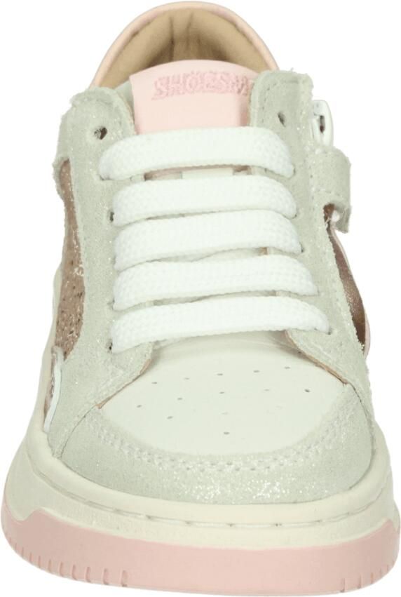 Shoesme Roze Sneaker Met Glitters Sneakers Kinderen Beige Pink Glitter Pailletten - Foto 3