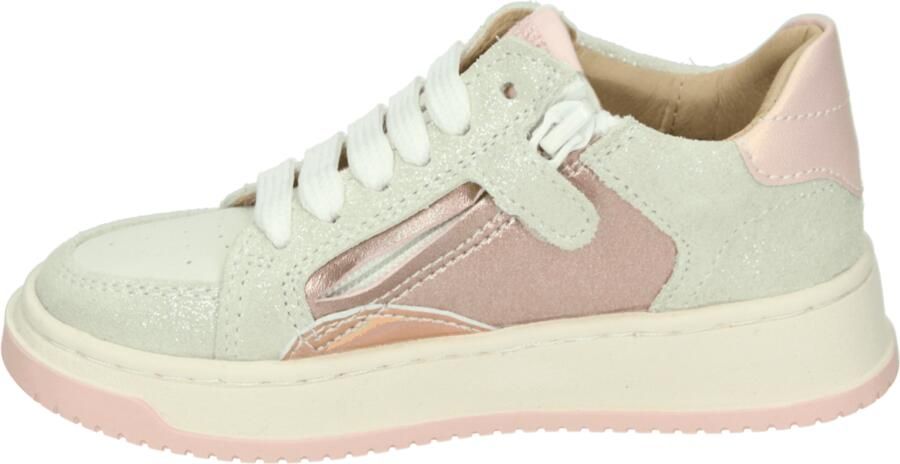 Shoesme Roze Sneaker Met Glitters Sneakers Kinderen Beige Pink Glitter Pailletten - Foto 5