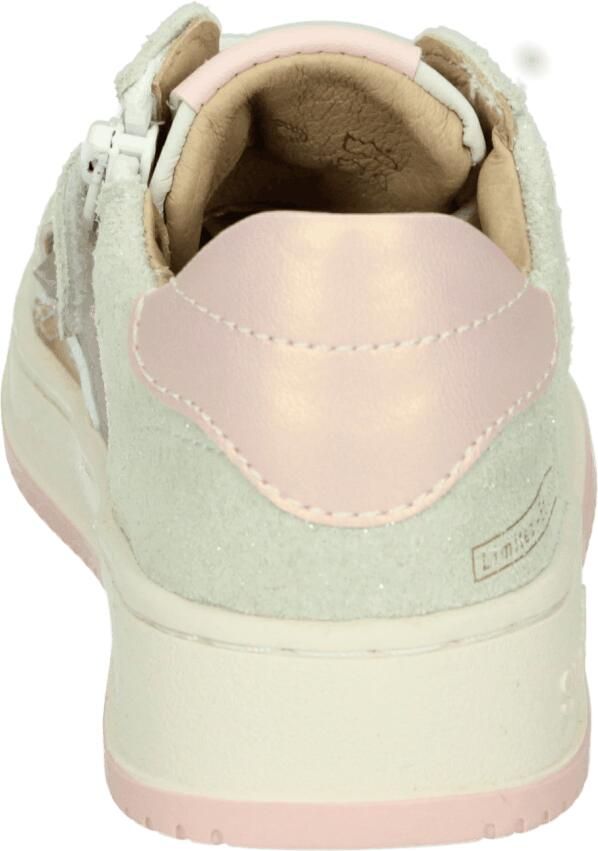 Shoesme Roze Sneaker Met Glitters Sneakers Kinderen Beige Pink Glitter Pailletten - Foto 4