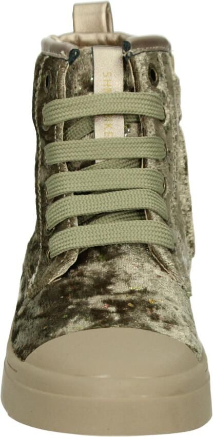 Shoesme Gouden Bikerboot Met Stipjes Laarzen Kinderen Meisjes Gold Microfiber velvet - Foto 3