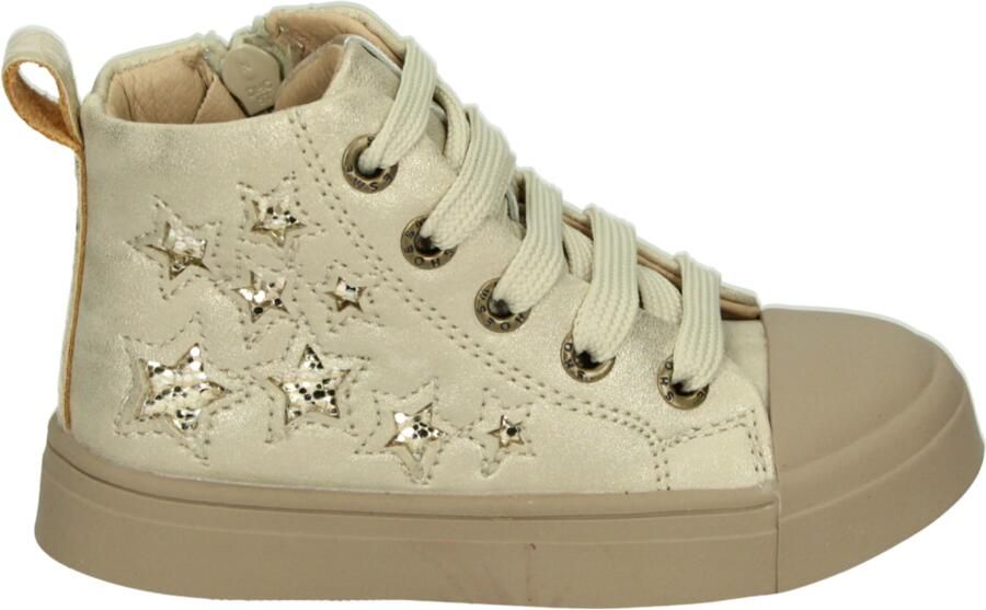 Shoesme Gouden Veterboot Veterschoen Kind Meisjes Gold Metallic;Microfiber Leer - Foto 9