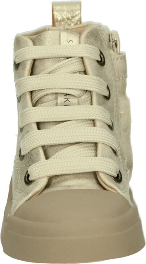 Shoesme Gouden Veterboot Veterschoen Kind Meisjes Gold Metallic;Microfiber Leer - Foto 12