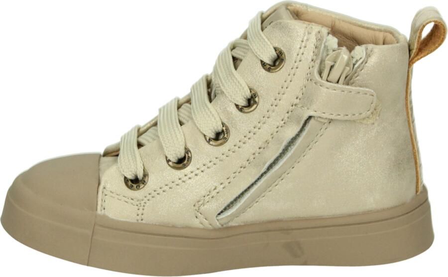 Shoesme Gouden Veterboot Veterschoen Kind Meisjes Gold Metallic;Microfiber Leer - Foto 10