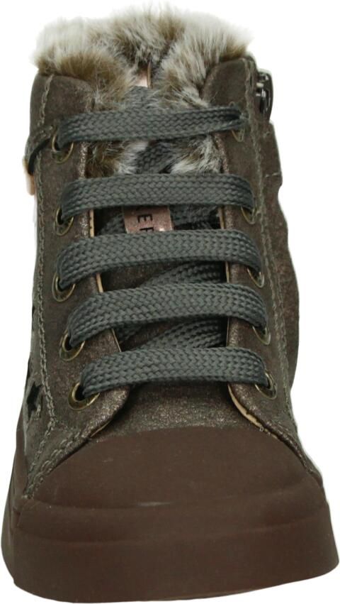 Shoesme suède sneakers donkerbruin Sneaker van - Foto 12
