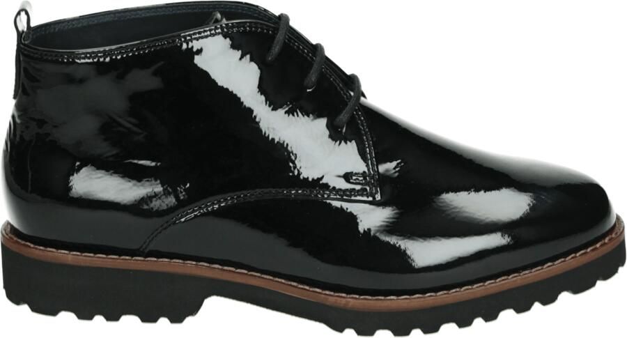 Sioux Zwarte nette schoenen met uitneembaar voetbed