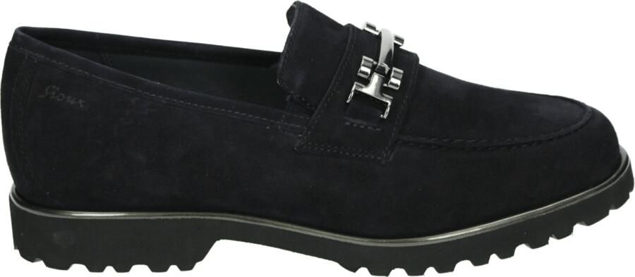 SIOUX Loafers Dames Meredith Suède Blauw