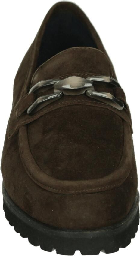 Sioux donkerbruine suède dames loafers Meredith 757 H - Foto 2