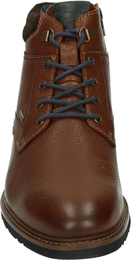 Sioux ROSTOLO-701-TEX Vrije tijd half-hoog Heren veterschoen Heren sneakers Cognac - Foto 7