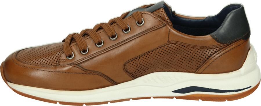 Sioux TURIBIO-710-J Lage sneakersVrije tijdsschoenen Heren sneakers Cognac - Foto 5