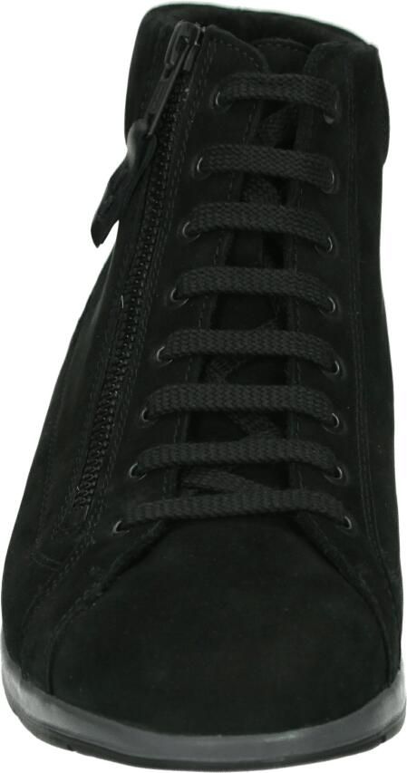 Strober ELEONORE~68096H~~~~~~~~~~~~~~~ Hoge sneakers Veterlaarzen Dames veterschoenen Dames sneakersHalf-hoge schoenen Zwart - Foto 2
