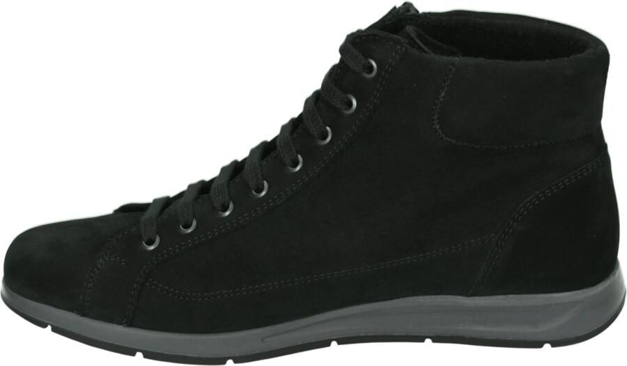 Strober ELEONORE~68096H~~~~~~~~~~~~~~~ Hoge sneakers Veterlaarzen Dames veterschoenen Dames sneakersHalf-hoge schoenen Zwart - Foto 4