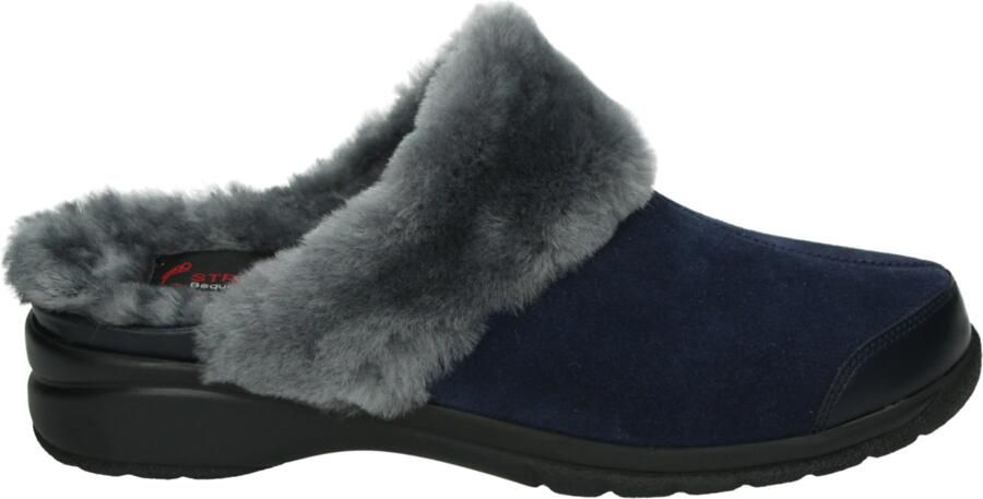 Strober GABY~72081H~~~~~~~~~~~~~~~~~~~ Dames pantoffels Blauw