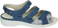 Strober HEDWIG~74023K~~~~~~~~~~~~~~~~~ Dames slippers Blauw - Blauw