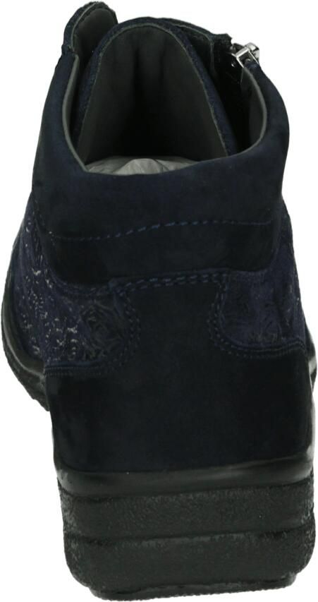 Strober SENTA~73017H1~~~~~~~~~~~~~~~~~ Hoge sneakers Veterlaarzen Dames veterschoenen Dames sneakersHalf-hoge schoenen Blauw - Foto 3