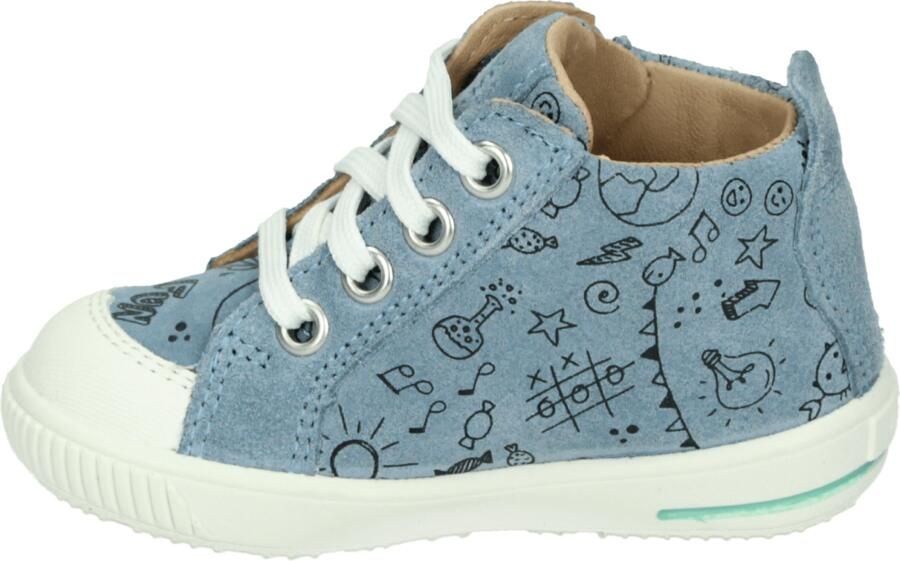 Superfit 362~~~~~~~~~~~~~~~~~~~~~~~~~~~ sHalf-hoogKindersneakers Blauw - Foto 4