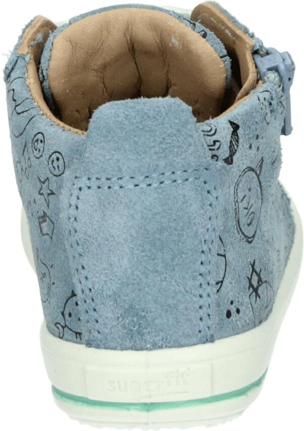 Superfit 362~~~~~~~~~~~~~~~~~~~~~~~~~~~ sHalf-hoogKindersneakers Blauw - Foto 3