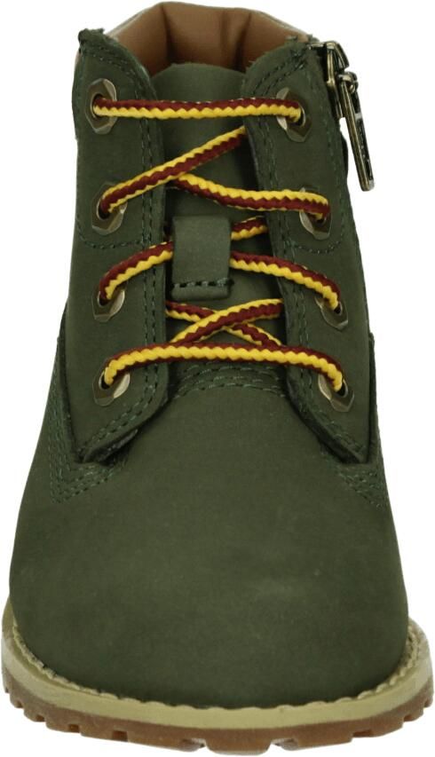 Timberland Pokey Pine 6in Boot Kids Veterboots Laarzen Met Veters Groen - Foto 8