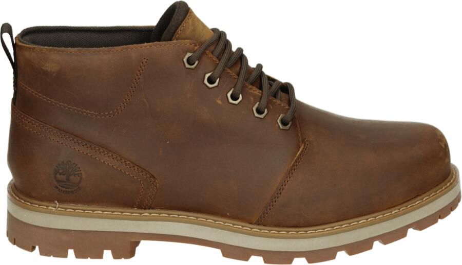 TIMBERLAND Veterboots Heren Britton Road Mid Lace Up Chukka Leer Bruin