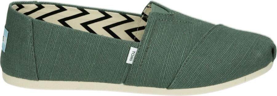 Toms Schoenen Groen Alpargata loafers groen