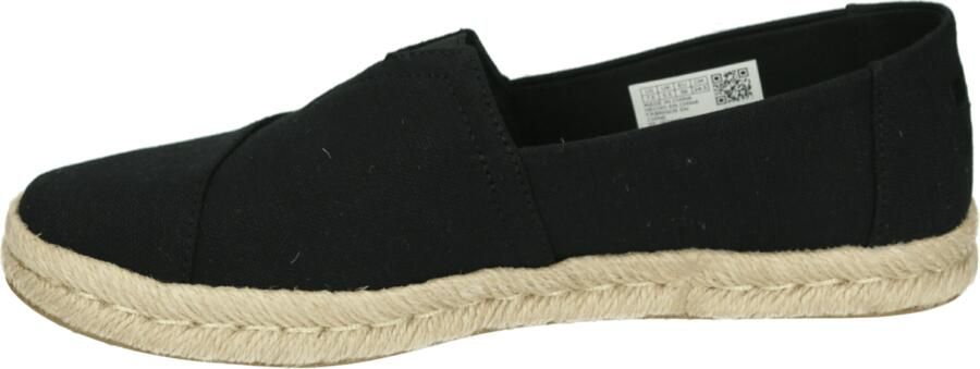 TOMS Espadrilles Dames Alpargata Rope 2.0 5 Canvas Zwart - Foto 4