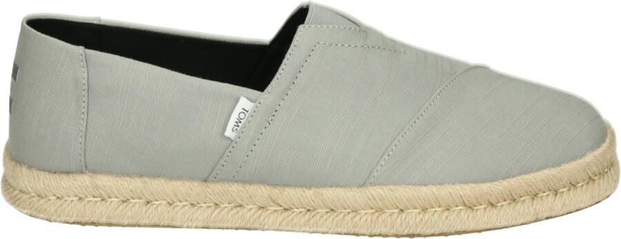 TOMS Instappers Heren Alp Rope 2.0 40 5 Canvas Grijs
