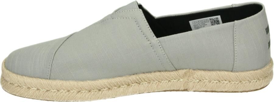 TOMS Instappers Heren Alp Rope 2.0 40 5 Canvas Grijs - Foto 4