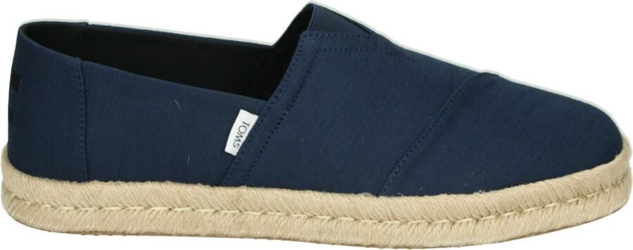 TOMS Instappers Heren Alp Rope 2.0 Canvas Blauw