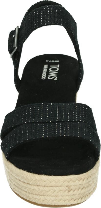 TOMS Shoes AUDREY~~~~~~~~~~~~~~~~~~~~~~~~ Sandalen met hak Dames Sandalen Zwart - Foto 11