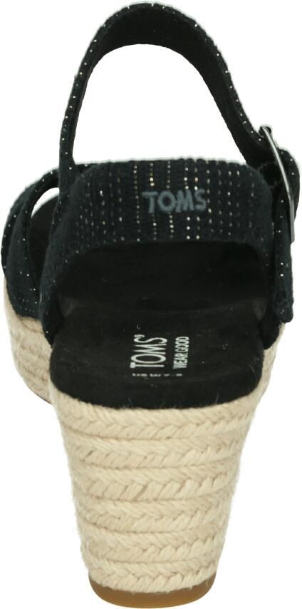 TOMS Shoes AUDREY~~~~~~~~~~~~~~~~~~~~~~~~ Sandalen met hak Dames Sandalen Zwart - Foto 10