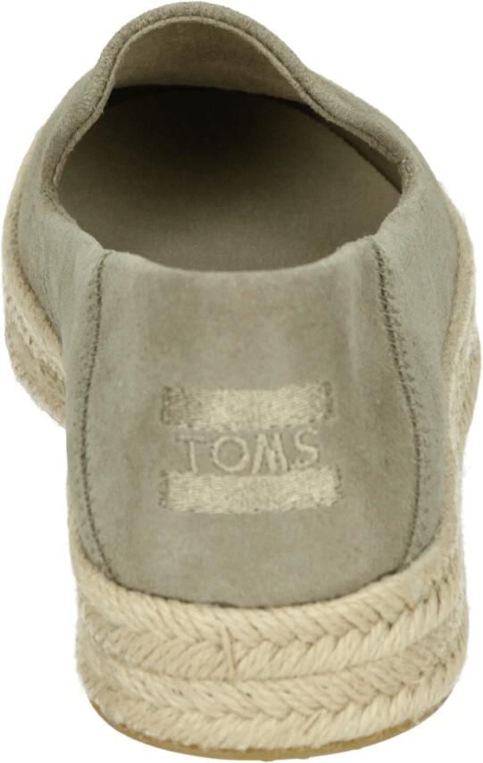 TOMS Espadrilles Dames Carolina 5 Suède Beige - Foto 4