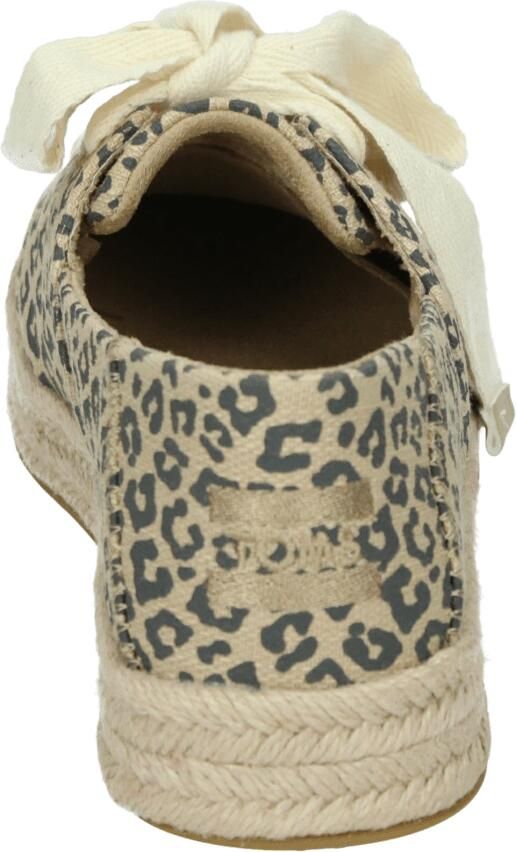TOMS Carolina Lace-Up espadrille beige Textiel Dames - Foto 7