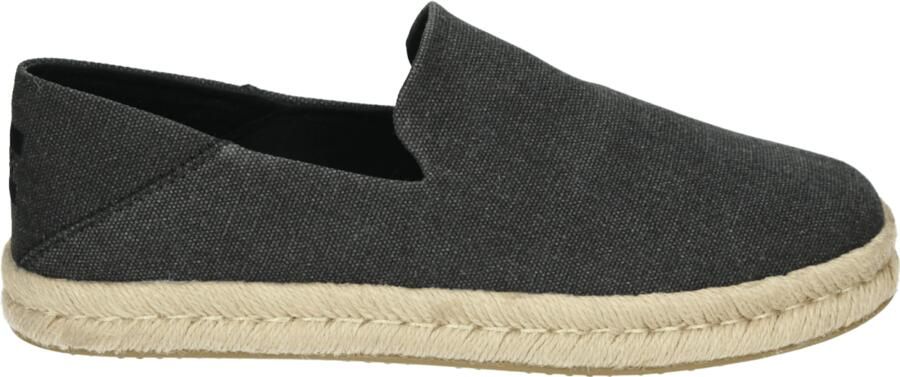 TOMS Instappers Heren Santiago Heren 44 5 Canvas Zwart