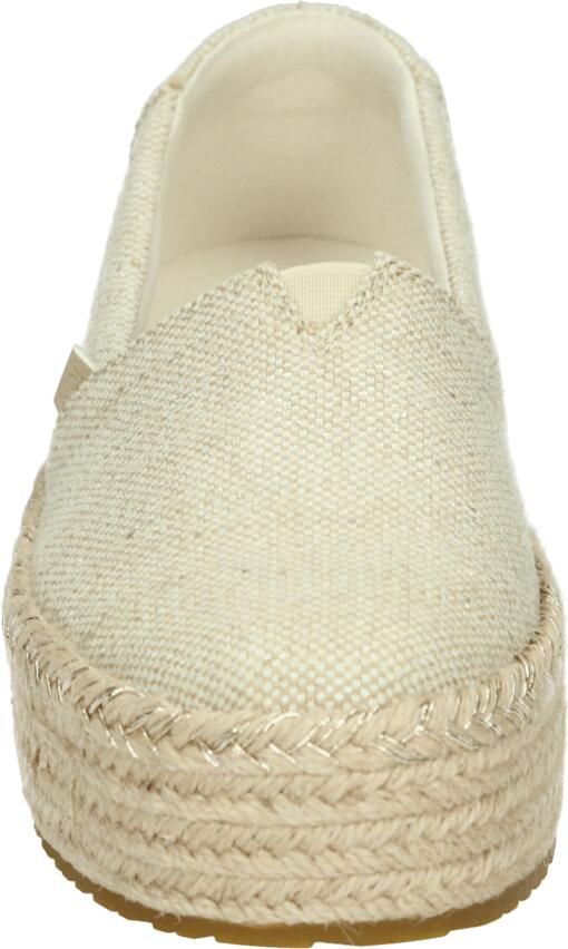 TOMS Valencia espadrilles gold Canvas Dames - Foto 3