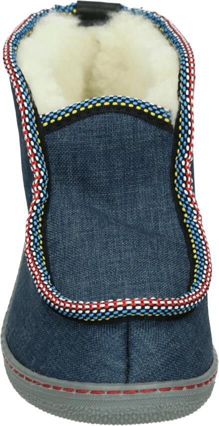 Topaz of Norway 12~CABIN~~~~~~~~~~~~~~~~~~~~~~ Dames pantoffels Heren pantoffels Blauw - Foto 2