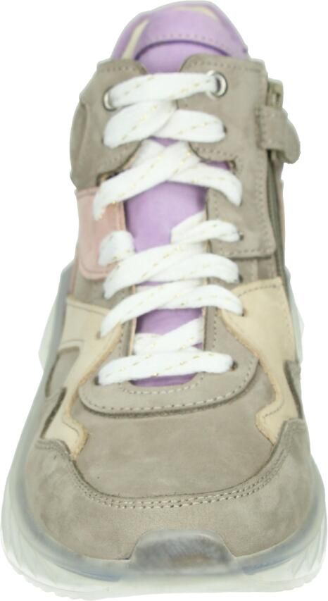Twins 322661~~~~~~~~~~~~~~~~~~~~~~~~ sHalf-hoogKindersneakers Wit beige - Foto 2