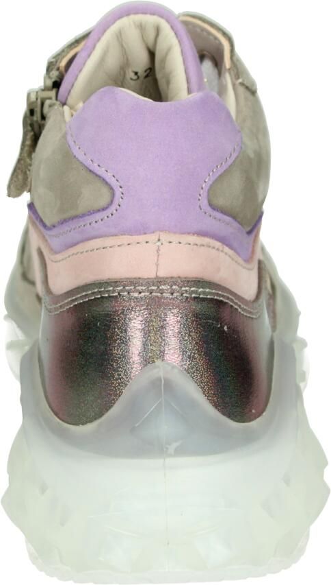 Twins 322661~~~~~~~~~~~~~~~~~~~~~~~~ sHalf-hoogKindersneakers Wit beige - Foto 3