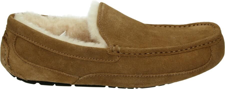 Ugg Shearling Gevoerde Loafers Kastanje Suède Brown Heren - Foto 2