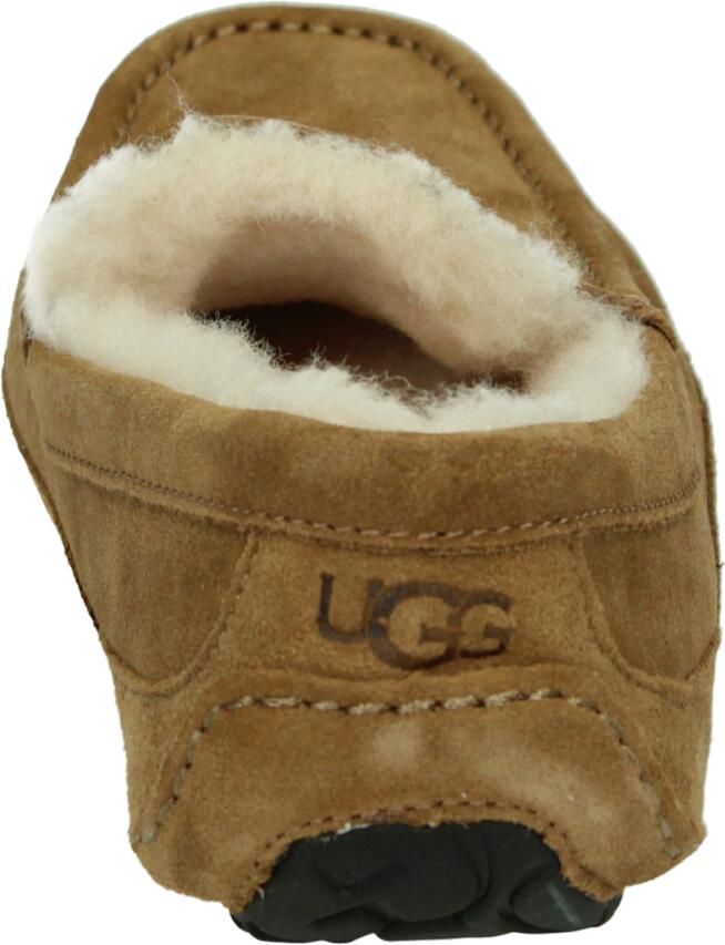 Ugg Shearling Gevoerde Loafers Kastanje Suède Brown Heren - Foto 3