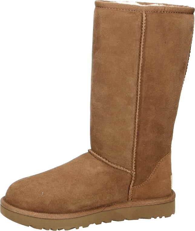 UGG Vachtlaarzen Dames Classic Tall Ii Suède Cognac - Foto 4