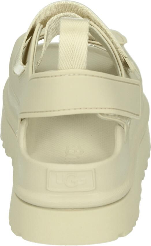 UGG Plateausandalen Goldenglow zomerschoen strandschoen plateausandaal met klittenbandsluitingen - Foto 9