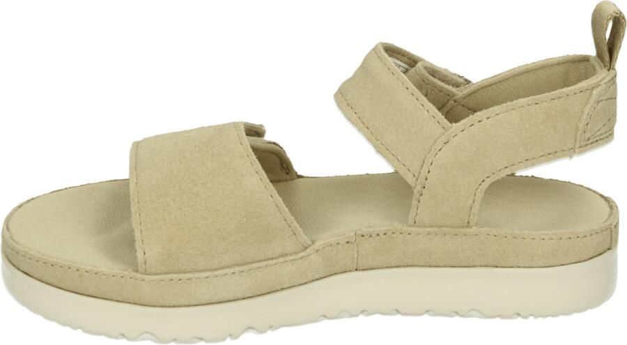 UGG Sandalen met Hak W Goldenstar Suède Beige - Foto 5