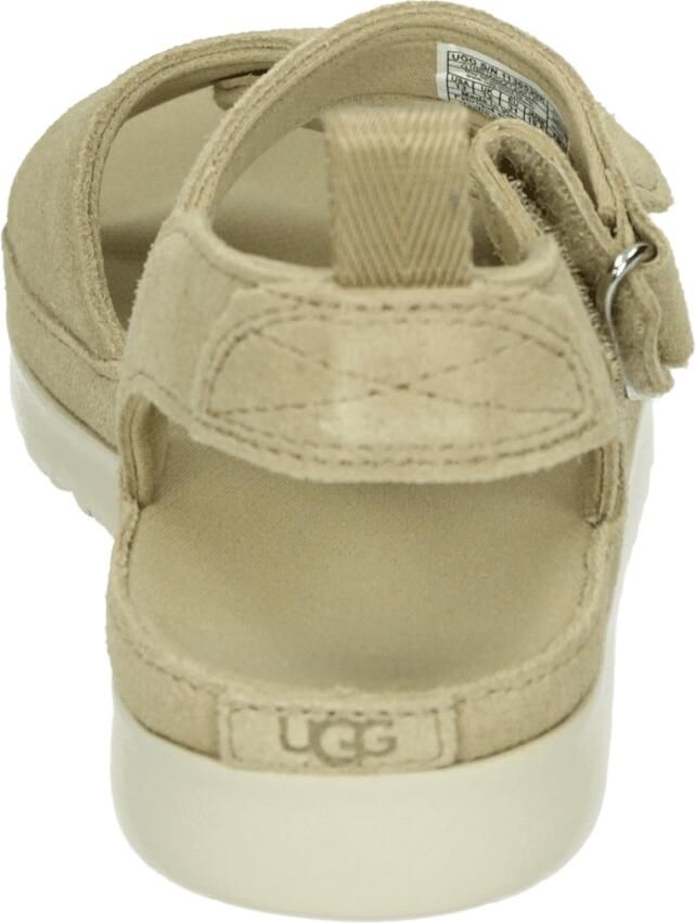 UGG Sandalen met Hak W Goldenstar Suède Beige - Foto 3