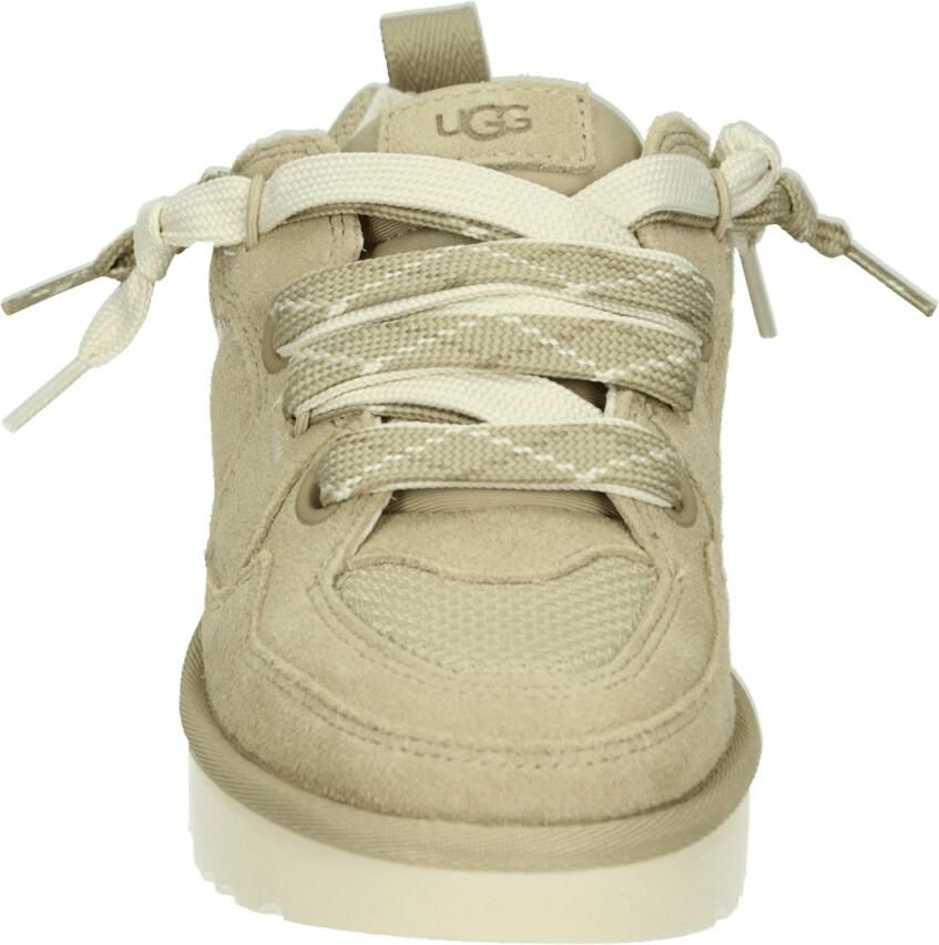Ugg Casual Comfort Sneaker met Velours en Canvas Mesh Beige Dames - Foto 3
