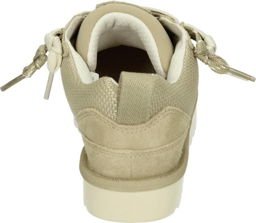 Ugg Casual Comfort Sneaker met Velours en Canvas Mesh Beige Dames - Foto 4