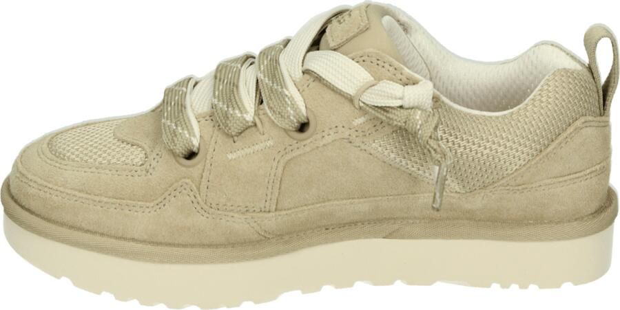 Ugg Casual Comfort Sneaker met Velours en Canvas Mesh Beige Dames - Foto 13