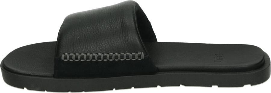 UGG Slippers Heren M Seaside Ii Slide Leer Zwart