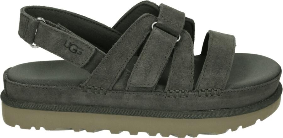 Ugg Goldenstar Gleam-sandaal in Dense Smoke Suede