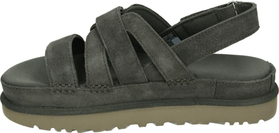 Ugg Goldenstar Gleam-sandaal in Dense Smoke Suede - Foto 4