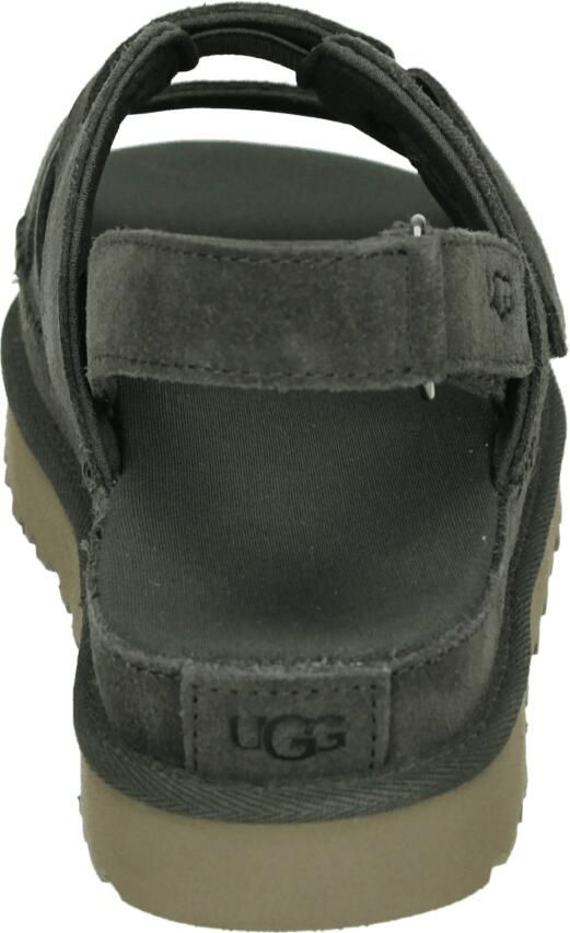 Ugg Goldenstar Gleam-sandaal in Dense Smoke Suede - Foto 3
